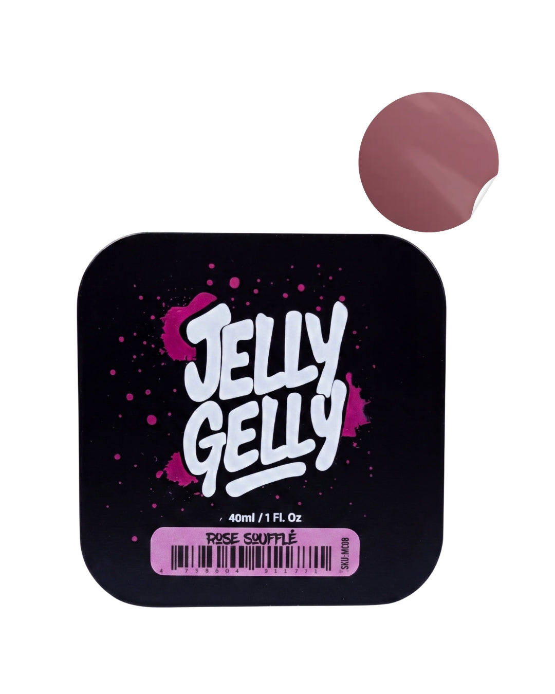 Self-leveling gel Jelly Gelly Macarons Rose Soufflé 40ml [MC08]