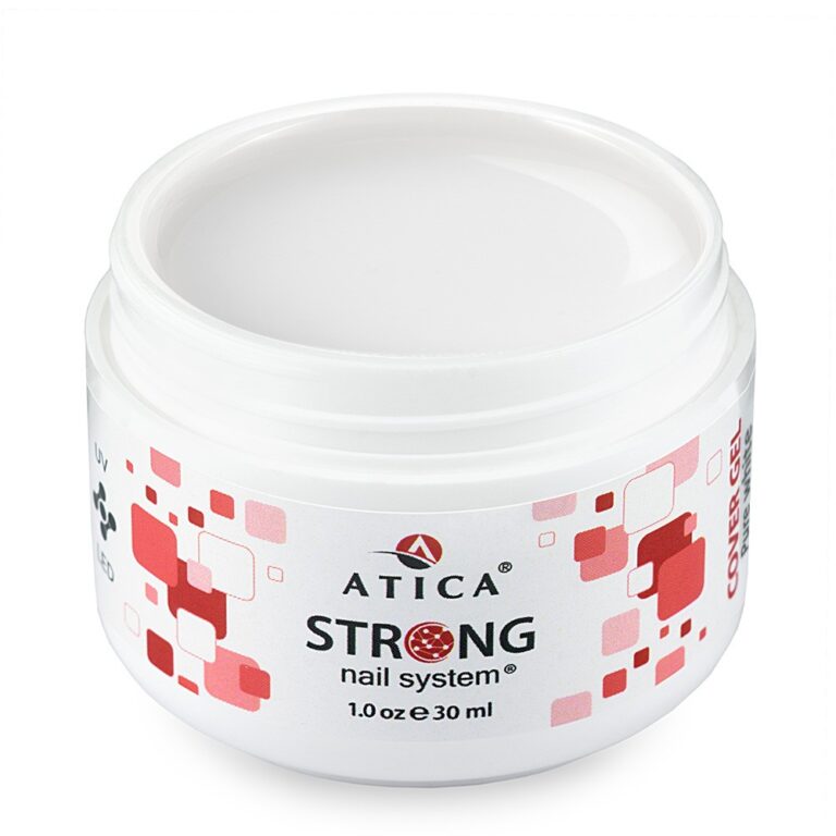 Atica STRONG Gel Pure White Shimmer 30ml TPO Free [85439]