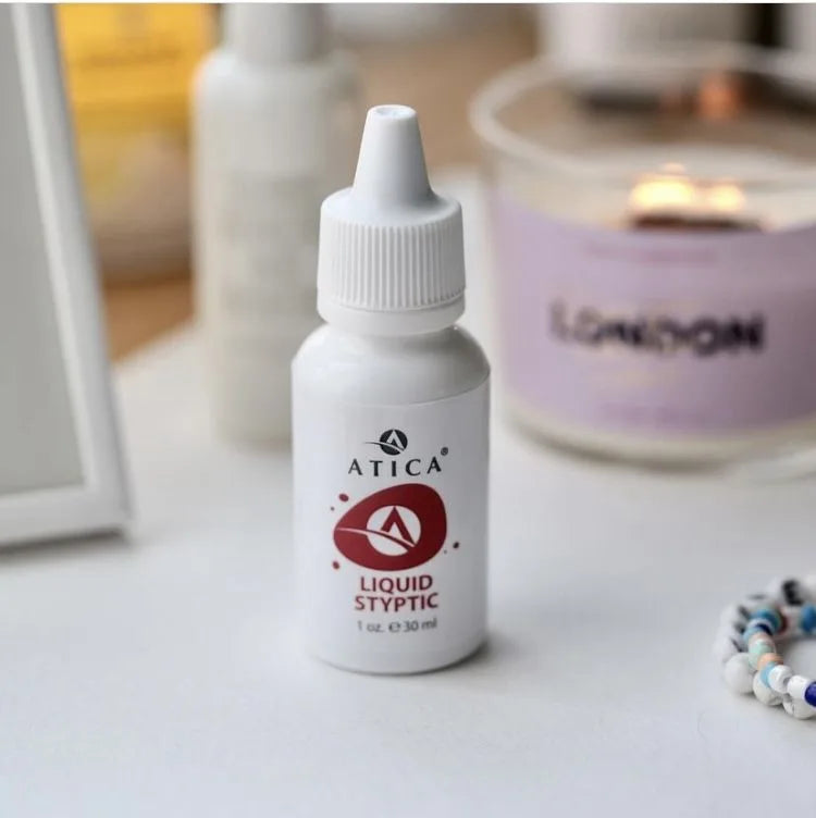 Styptic Liquid ATICA Liquid Styptic 30ml | Stop Bleeding Fast | G's Nail World