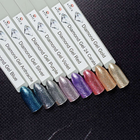 Atica Diamond Gel Paste – Diamond Violet 5ml [85373]