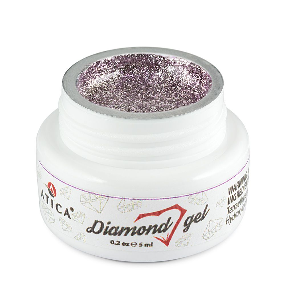 Atica Diamond Gel Paste – Diamond Purple 5ml [85390]