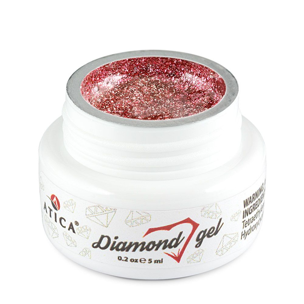 Atica Diamond Gel Paste – Diamond Red 5ml [85371]