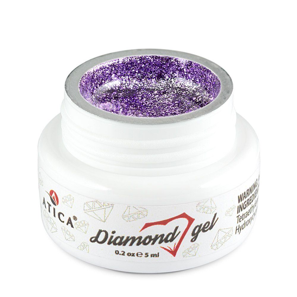 Atica Diamond Gel Paste – Diamond Violet 5ml [85373]