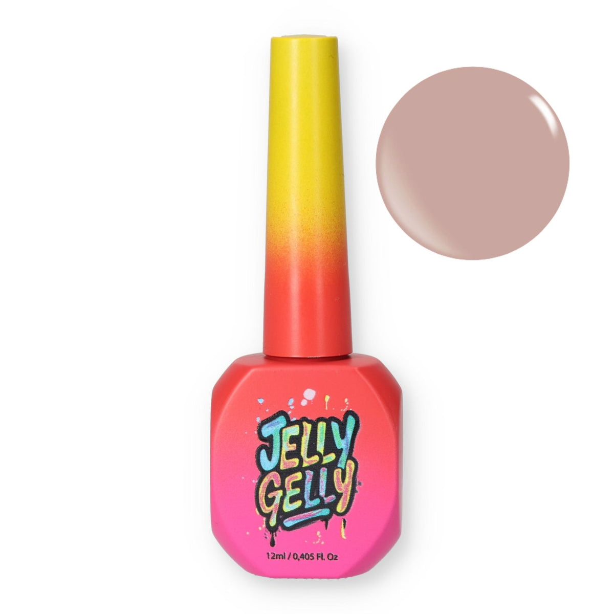 Jelly Gelly Hard Bottle Gel Debutante 12ml TPO/HEMA FREE [BG02]