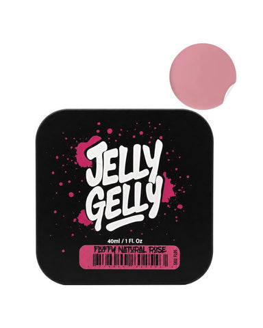 Jelly Gelly Natural Rose Self-Levelling Gel Fluffy 40ml TPO/HEMA FREE [FL05]