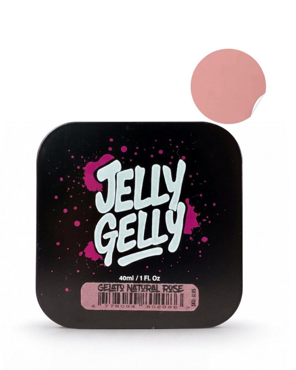 Jelly Gelly Natural Rose gel Gelato 40ml TPO/HEMA FREE [GL05]