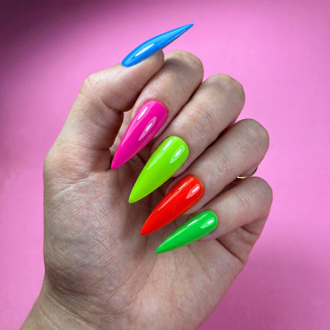 Jelly Gelly Neon Toxic Pink TPO Free Gel Polish (12ml) [JGP085]