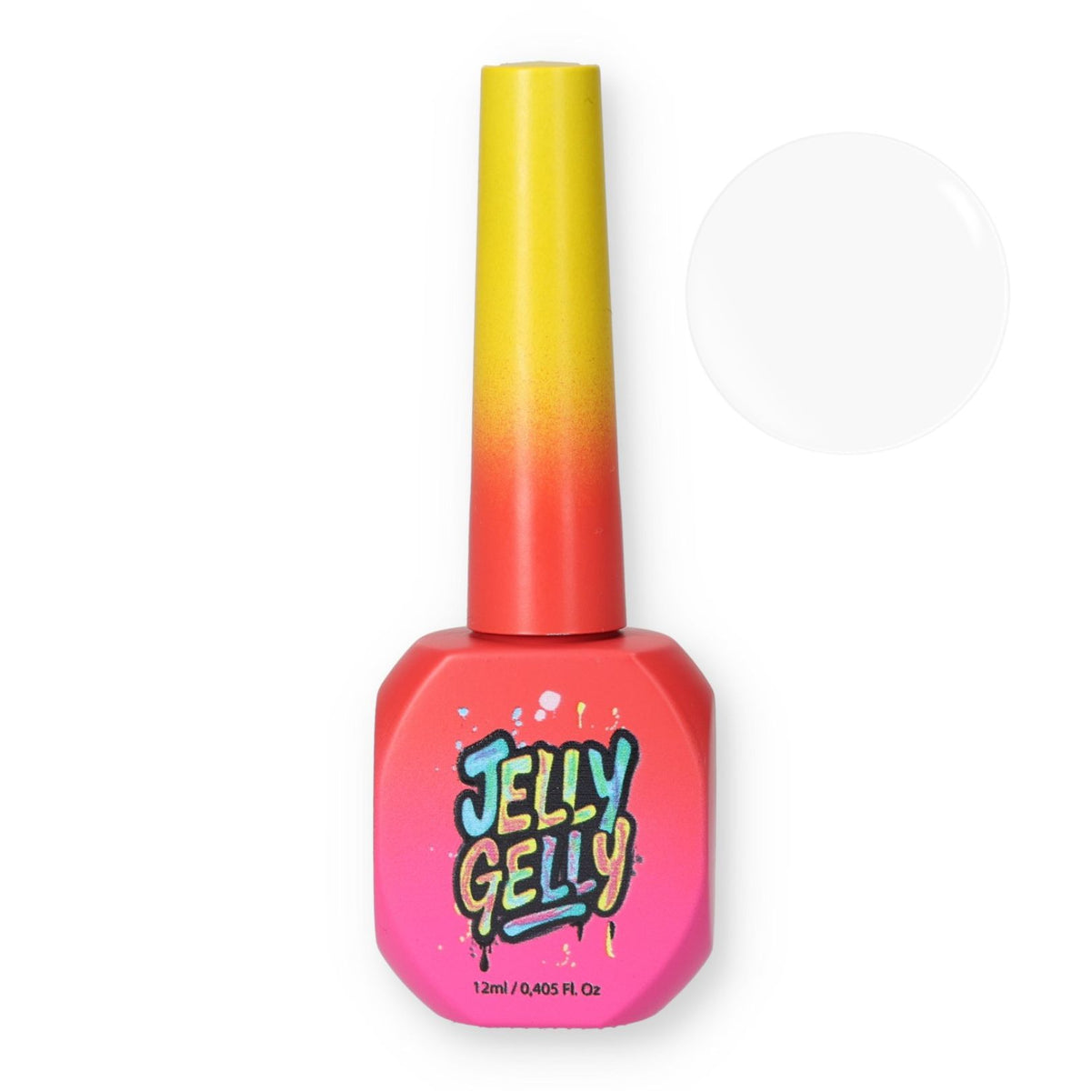 Jelly Gelly Hard Base (Fiber) Milky 12ml TPO/HEMA FREE [HB02]