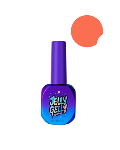 Jelly Gelly Neon Coral Shock TPO Free Gel Polish (12ml) [JGP087]