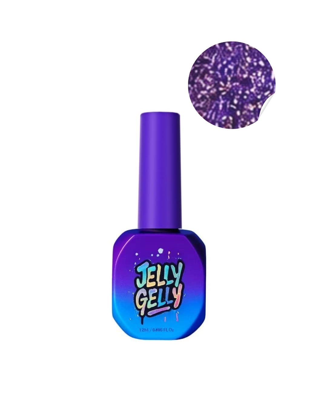 Jelly Gelly Cosmic Orchid TPO Free Gel Polish (12ml) [JGP108]