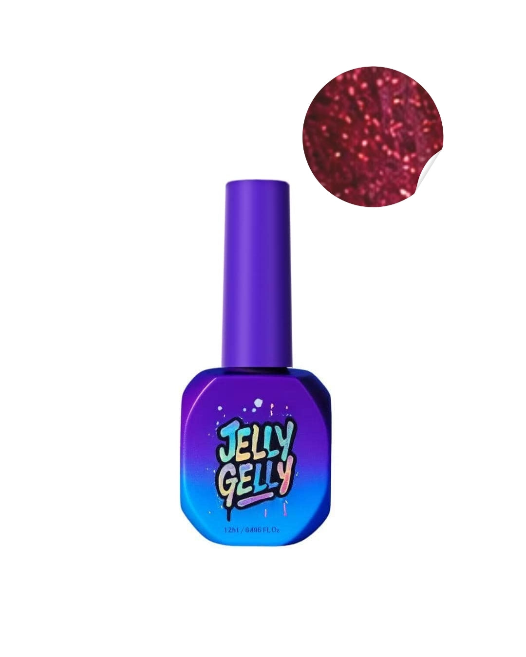 Jelly Gelly Velvet Galaxy TPO Free Gel Polish (12ml) [JGP117]