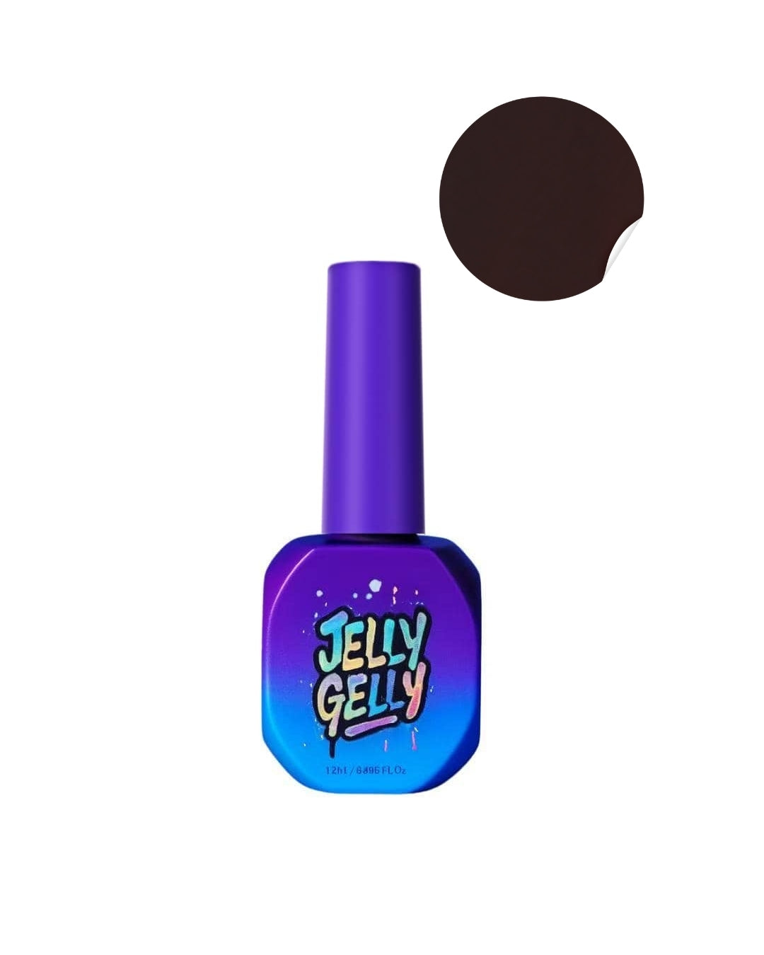 Jelly Gelly Midnight Wine TPO Free Gel Polish (12ml) [JGP118]