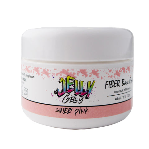 Jelly Gelly Fiber base coat Sweet Pink 40ml