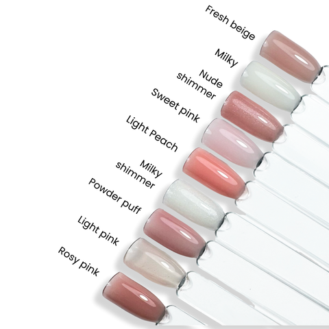 Jelly Gelly Hard Base (Fiber) Milky 12ml TPO/HEMA FREE [HB02]