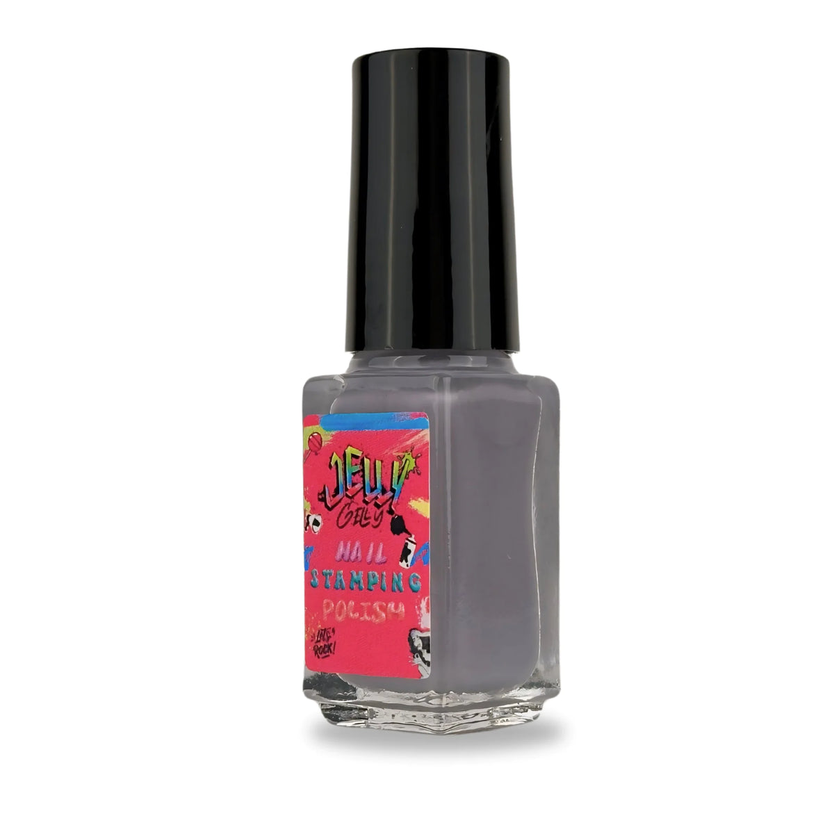 Jelly Gelly stamping polish Grey 5ml [SP12]