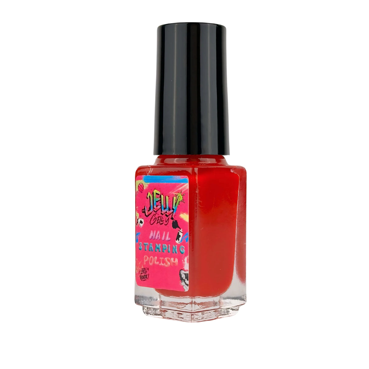 Jelly Gelly stamping polish Red 5ml [SP08]