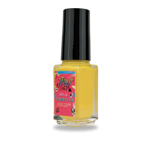 Jelly Gelly stamping polish Yellow 5ml [SP06]