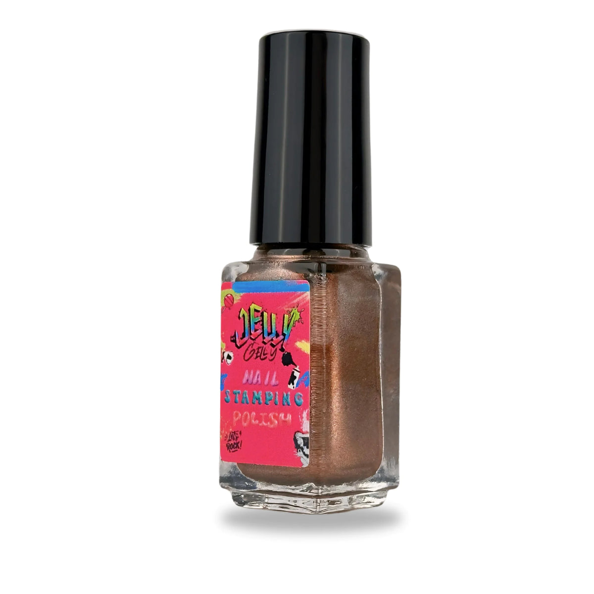 Jelly Gelly stamping polish brown 5ml [SP09]