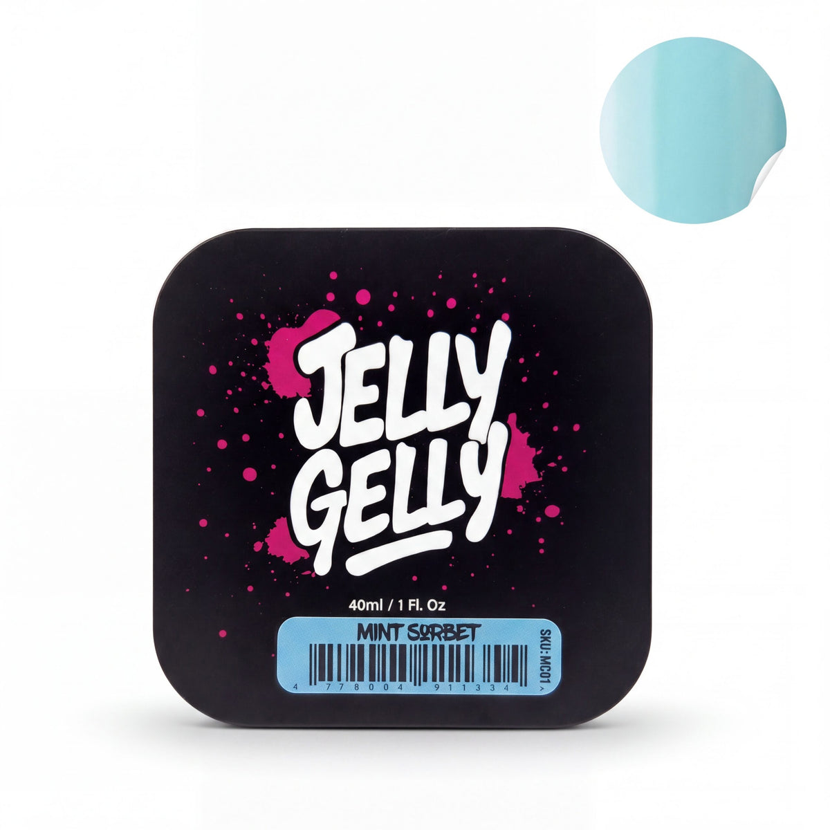 Self-leveling gel Jelly Gelly Macarons Mint Sorbet 40ml [MC01]