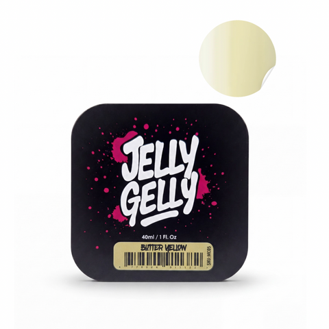 Self-leveling gel Jelly Gelly Macarons Butter Yellow 40ml [MC05]