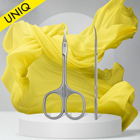 Professional cuticle scissors Ballerina UNIQ 10 TYPE 4 [SQ-10/4]