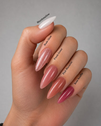 Self-leveling gel Jelly Gelly Macarons Marshmallow 40ml [MC06]