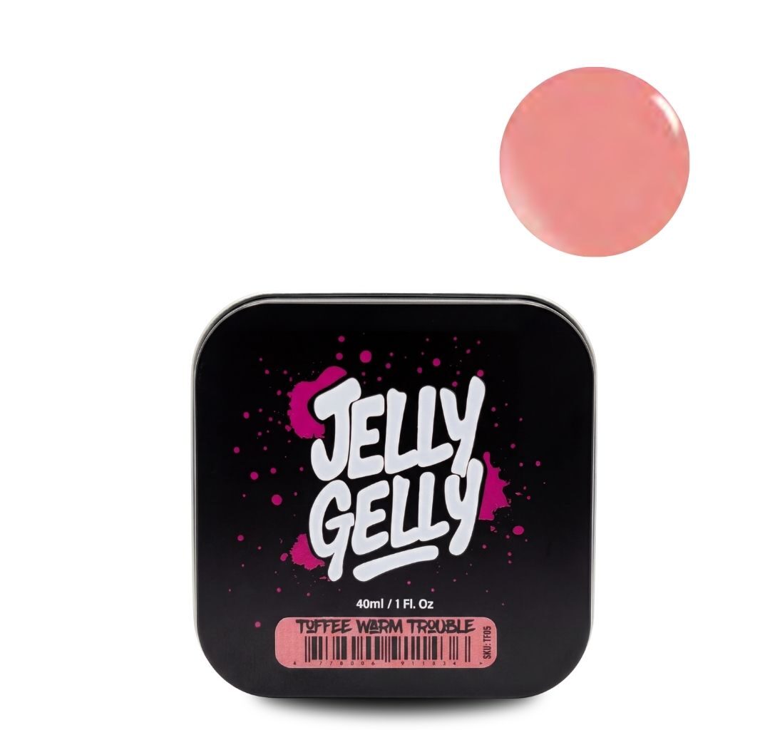 Jelly Gelly Toffee Warm Trouble Builder Gel 40ml TPO/HEMA Free [TF05]