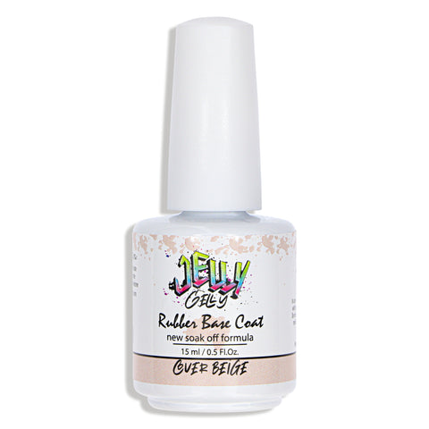 Jelly Gelly Rubber bazinis sluoksnis – Cover Beige 15ml